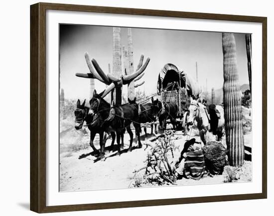 Covered Wagon-null-Framed Giclee Print