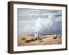 Covered Wagons Heading West-Newell Convers Wyeth-Framed Giclee Print