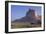 Covered Wagons on the Oregon Trail at Scotts Bluff, Nebraska, at Sunrise-null-Framed Photographic Print