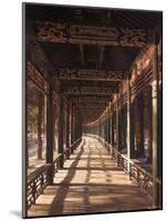 Covered Walkway at Summer Palace in Beijing, China-Dmitri Kessel-Mounted Photographic Print