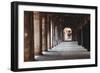 Covered Walkway, Rialto, Venice, Italy-George Oze-Framed Photographic Print