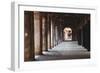 Covered Walkway, Rialto, Venice, Italy-George Oze-Framed Photographic Print