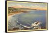 Coves, Laguna Beach, California-null-Framed Stretched Canvas