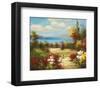 Coveside Garden-Axiano-Framed Art Print