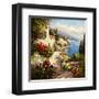 Coveside Harbor-Andino-Framed Art Print