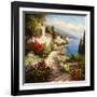 Coveside Harbor-Andino-Framed Art Print