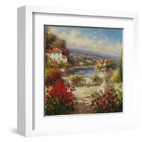 Coveside Terrace-Andino-Framed Art Print