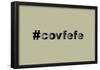 #Covfefe-null-Framed Poster