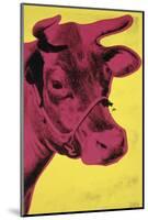 Cow, 1966 (yellow & pink)-Andy Warhol-Mounted Art Print