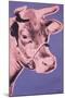 Cow, 1976 (pink & purple)-Andy Warhol-Mounted Art Print