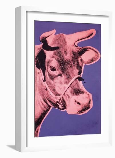 Cow, 1976-Andy Warhol-Framed Art Print