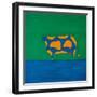 Cow,1998,(oil on linen)-Cristina Rodriguez-Framed Giclee Print