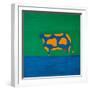 Cow,1998,(oil on linen)-Cristina Rodriguez-Framed Giclee Print