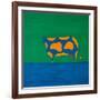 Cow,1998,(oil on linen)-Cristina Rodriguez-Framed Giclee Print