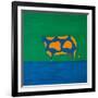 Cow,1998,(oil on linen)-Cristina Rodriguez-Framed Giclee Print