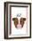 Cow - Animaru Cartoon Animal Print-Animaru-Framed Giclee Print