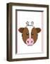 Cow - Animaru Cartoon Animal Print-Animaru-Framed Giclee Print