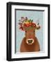 Cow Bohemian 1-Fab Funky-Framed Art Print