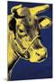Cow, c.1971 (Blue and Yellow)-Andy Warhol-Mounted Giclee Print