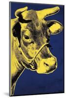 Cow, c.1971 (Blue and Yellow)-Andy Warhol-Mounted Giclee Print