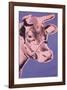 Cow, c.1976 (pink and purple)-Andy Warhol-Framed Giclee Print