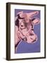 Cow, c.1976 (pink and purple)-Andy Warhol-Framed Giclee Print