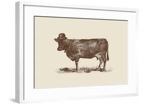 Cow Cow Nut-Florent Bodart-Framed Giclee Print