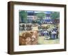 Cow Dealers II-Lisa Graa Jensen-Framed Giclee Print