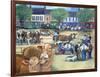 Cow Dealers II-Lisa Graa Jensen-Framed Giclee Print