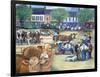 Cow Dealers II-Lisa Graa Jensen-Framed Giclee Print