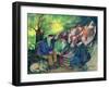 Cow Dealers-Lisa Graa Jensen-Framed Giclee Print