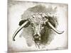 Cow Face II-Gwendolyn Babbitt-Mounted Art Print