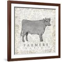 Cow Farmer-Jace Grey-Framed Art Print