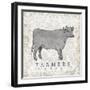 Cow Farmer-Jace Grey-Framed Art Print