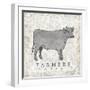 Cow Farmer-Jace Grey-Framed Art Print