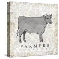 Cow Farmer-Jace Grey-Stretched Canvas