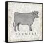 Cow Farmer-Jace Grey-Framed Stretched Canvas