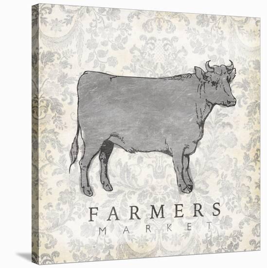 Cow Farmer-Jace Grey-Stretched Canvas