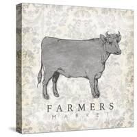 Cow Farmer-Jace Grey-Stretched Canvas