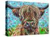 Cow From Another Planet II-Carolee Vitaletti-Stretched Canvas