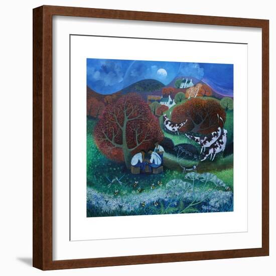 Cow Hands, 2012-Lisa Graa Jensen-Framed Art Print