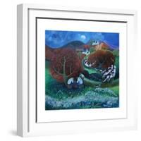 Cow Hands, 2012-Lisa Graa Jensen-Framed Art Print