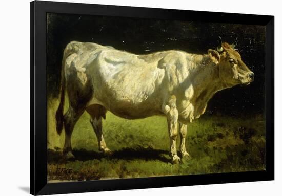 Cow in a Landscape-Friedrich Johann Voltz-Framed Giclee Print