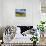 Cow in the green pastures framed by the high peaks of the Alps, Garmisch Partenkirchen, Upper Bavar-Roberto Moiola-Photographic Print displayed on a wall