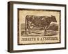 Cow - Jerseys-The Saturday Evening Post-Framed Giclee Print