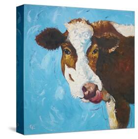 Cow, no. 303-Roz-Stretched Canvas