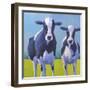 Cow Pals II-Carol Young-Framed Art Print