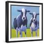 Cow Pals II-Carol Young-Framed Art Print