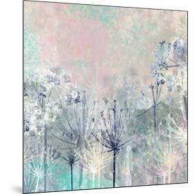 Cow Parsley blues-Claire Westwood-Mounted Art Print