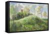 Cow Parsley Hill, 1991-Timothy Easton-Framed Stretched Canvas